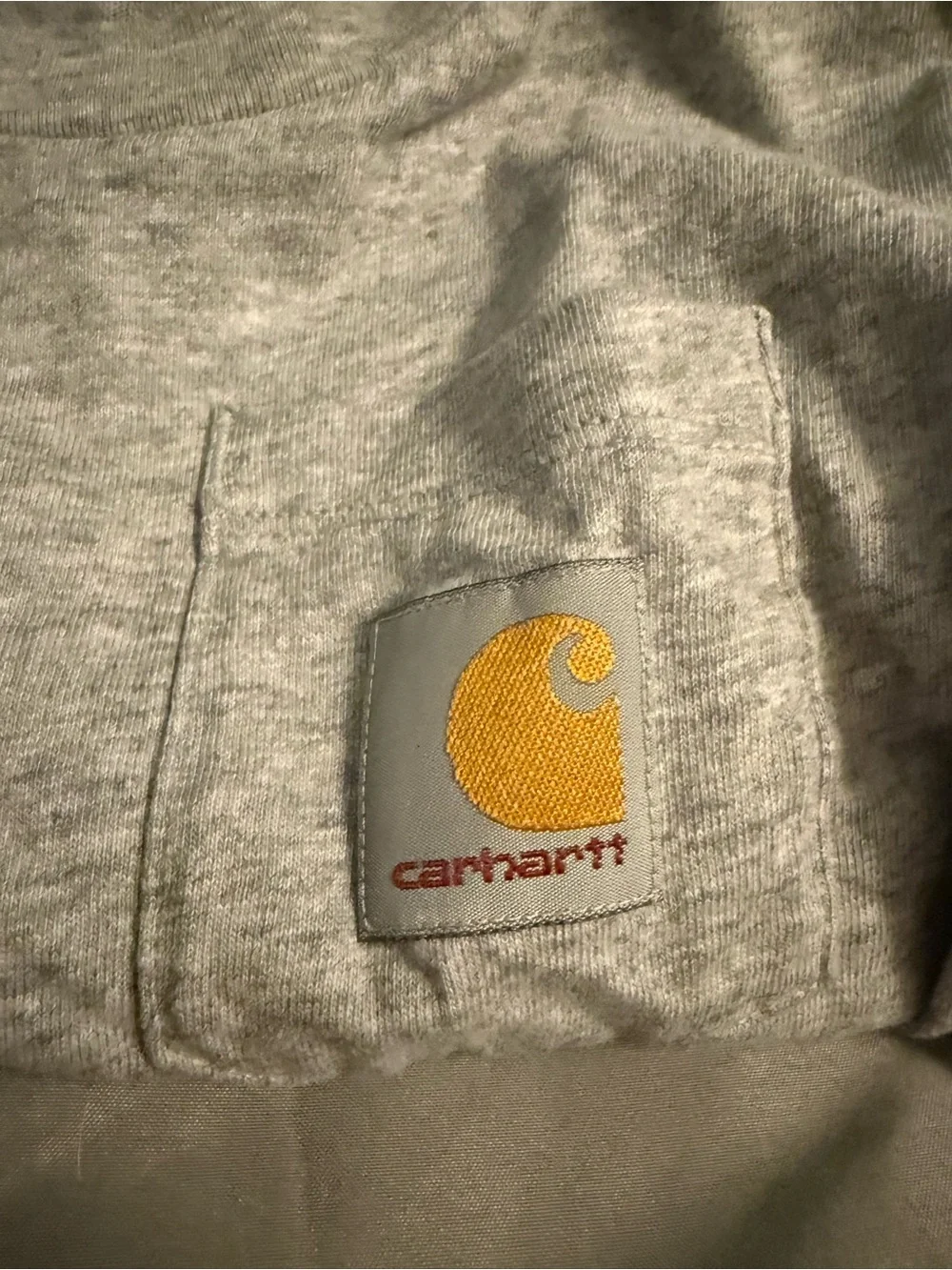 Carhartt boys size 5 grey t shirt